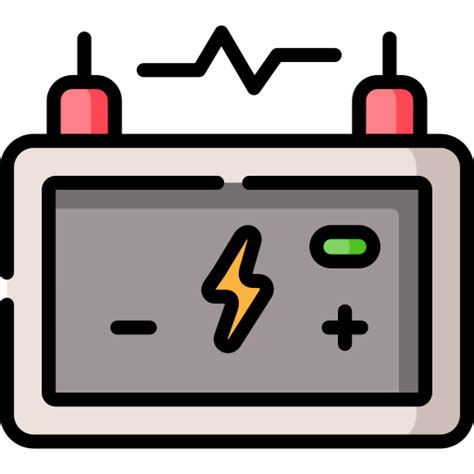 Accumulator Free Electronics Icons