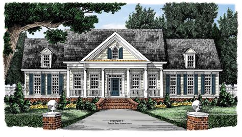 Southern Colonial House Plans