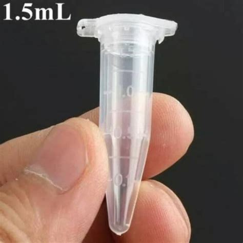 Jual Tabung Centrifuge PCR Tube 1 5 Cc Sample Cup 1 5ml Shopee Indonesia