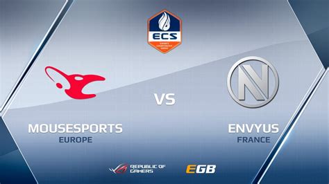 EnVyUs Vs Mousesports Map 1 Cache ECS Season 2 Europe YouTube