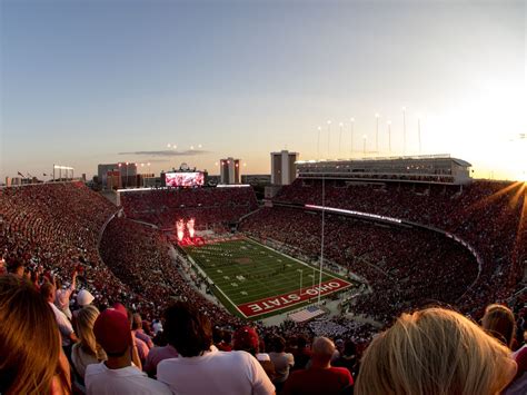 Ohio State Stadium Night