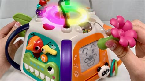 🐰toy Asmr🐰 Big Fidget Toy Asmr Activity Play Satisfying Video 피젯토이 피젯보드 No Talking Youtube