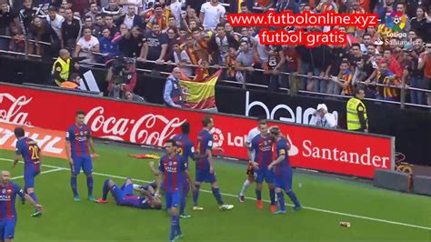 Resumen Valencia CF FC Barcelona 2 3 YouTube