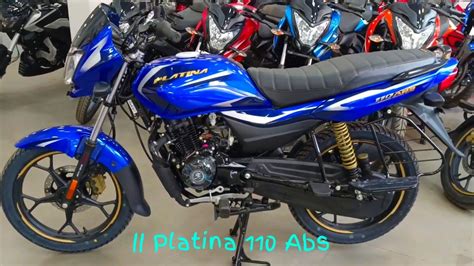 Bajaj Platina 110 Abs 2023 🥳🙄 New Platina 110 Abs 2023 Blue Colour