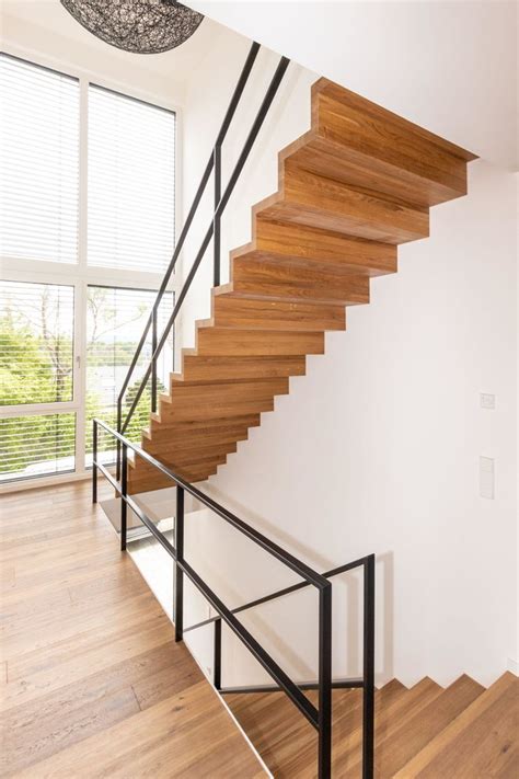 Faltwerktreppe Mit Stahlgel Nder Modern Staircase Stuttgart By