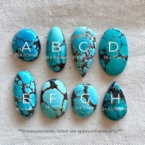 Pc Hubei Turquoise Cabochon Cloud Mountain Bao Canyon Teardrop Oval