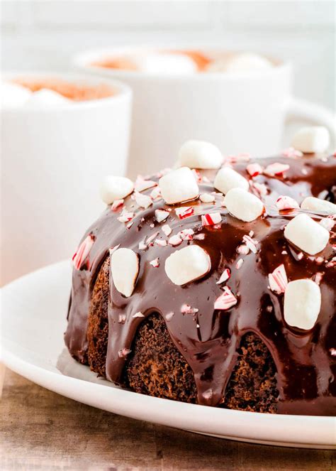 Peppermint Hot Chocolate Cake Mom On Timeout