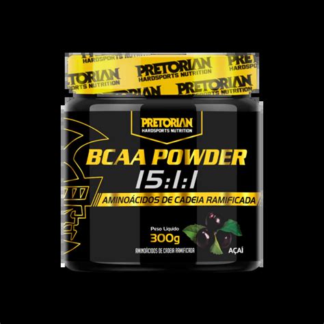 BCAA Power 15 1 1 300g Pretorian Nutrafit