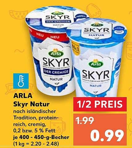 Arla Skyr Natur Angebot Bei Kaufland Prospekte De