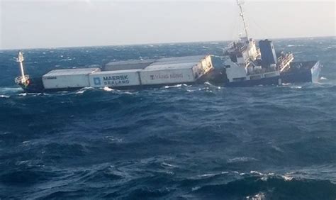 Video: Cargo Ship Sinks in Taiwan Strait