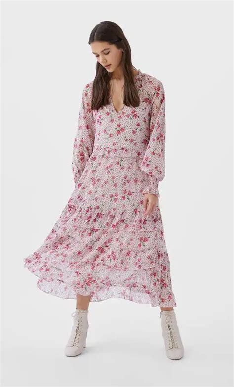 Fotos Rebajas Stradivarius Tenemos Los Vestidos De Flores M S