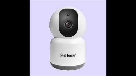 SH038 SriHome 5G Wi Fi IP Camera With Full Color Night Vision Wireless