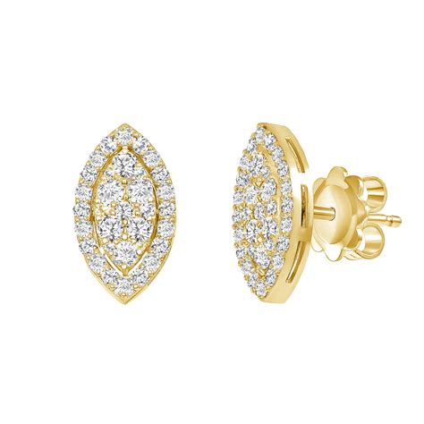 Cat-Eye Diamond Earrings | Diamond Mansion