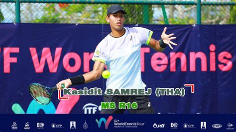 Itf Men S World Tennis Tour Ms R Kasidit Samrej Tha Vs Manish