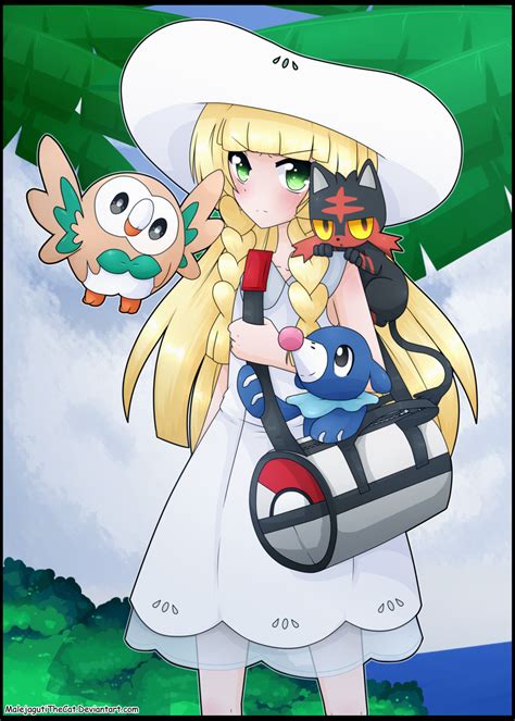 Lillie/ Pokemon sun and moon by MalejagutiTheCat on DeviantArt