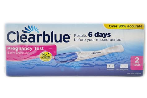 Clearblue Early Detection Pregnancy Test Bury Healthcare Online