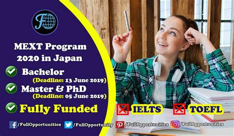 Fully Funded Mext Scholarship 2020 Japan For Undergraduate Masters And