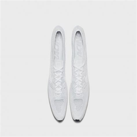 Nike Flyknit Racer White And Pure Platinum End Us