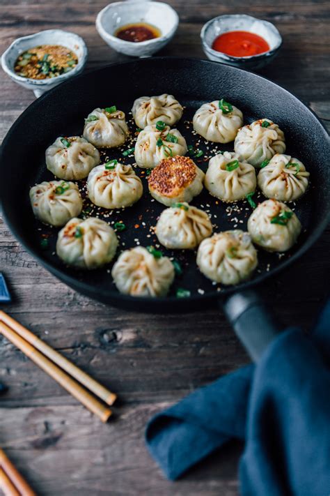 Homemade Vegan Dumplings Potstickers Madeline Lu