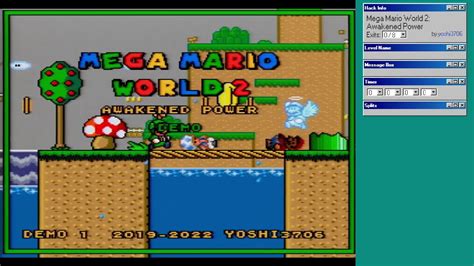 Mega Mario World 2 Awakened Power Smw Hack Moderation Youtube