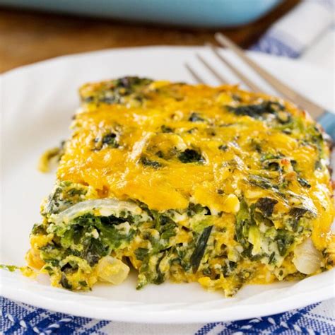 Spinach And Cheese Casserole Spicy Southern Kitchen