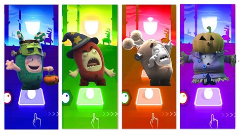 Oddbods Bubble Vs Oddbods Slick Vs Oddbods Fuse Vs Oddbods Newt Tiles