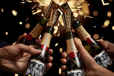 The Personalised Moët & Chandon Mini Bottles