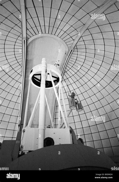 Optical Telescope Byurakan Astrophysical Observatory Stock Photo Alamy