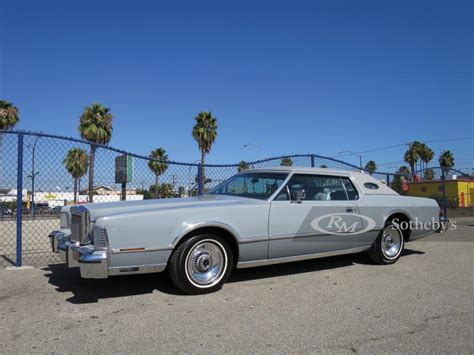 1976 Lincoln Continental Cartier Edition Value Price Guide