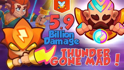 Thunder Billion Damage The Best Thunder Deck Vs Max Monk Pvp