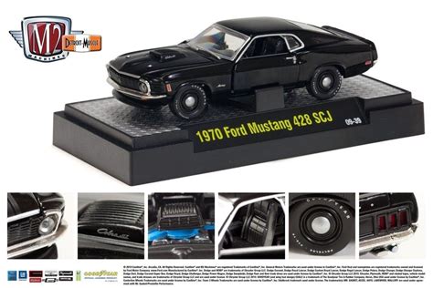 M Machines Detroit Muscle Release Ford Mustang Boss Scj