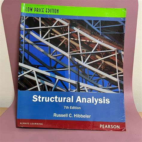 STRUCTURAL ANALYSIS by Hibbeler, Hobbies & Toys, Books & Magazines ...
