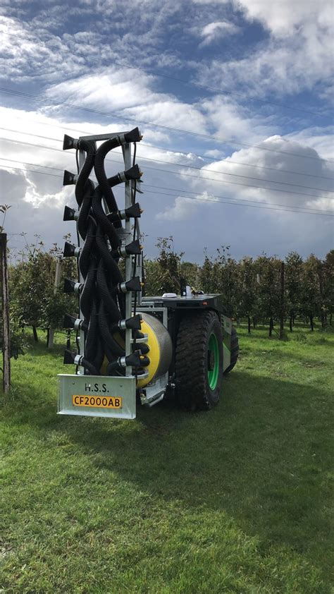 European Made Autonomous Sprayer Enters Canadian Orchards Hol