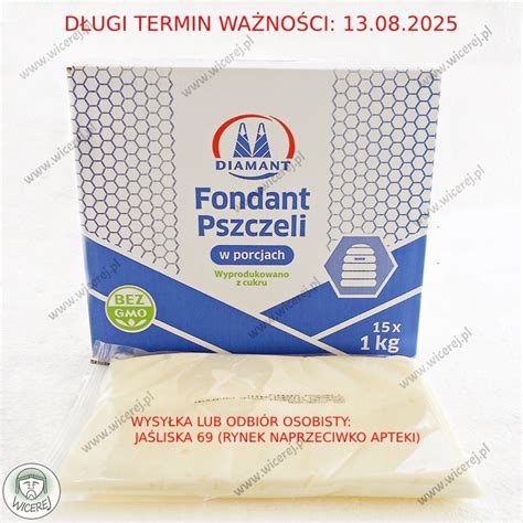 Ciasto Dla Pszcz Ciasto Pszczele Fondant Diamant Porcjowane X Kg