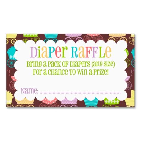 Free Diaper Raffle Tickets Template Clipart Best