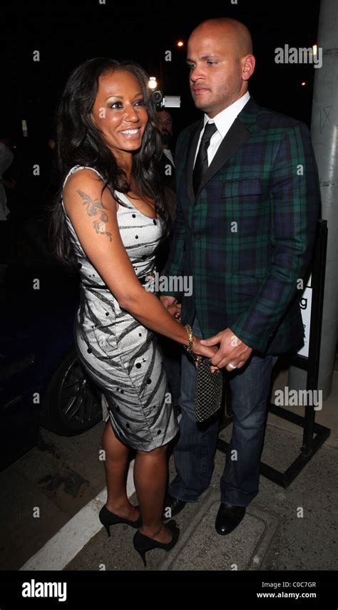 Mel B Aka Melanie Brown And Her Husband Stephen Belafonte Leaving Madeo