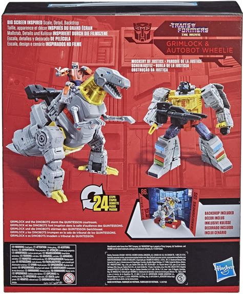 86-06 Grimlock and Wheelie Leader Class | Transformers Studio Series | Hasbro