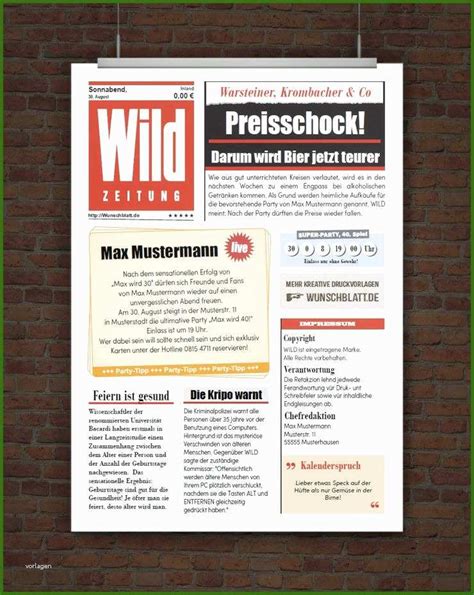 Überraschen Kostenlose Wild Zeitung Free In 2019 Vorlage Ideen Für 2022