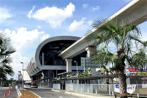 Ioi Puchong Jaya Lrt Station Near Ioi Mall Puchong