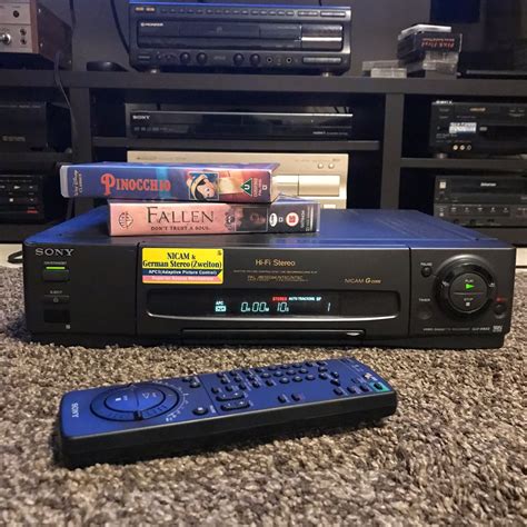 Sony Vhs Vcr Video Cassette Recorder Slv X Tv Home Appliances Tv