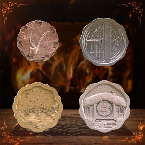 3d File Halfling Set 3d Printable Coins Vol 1 🪙 ・3d Printing Design To Download・cults