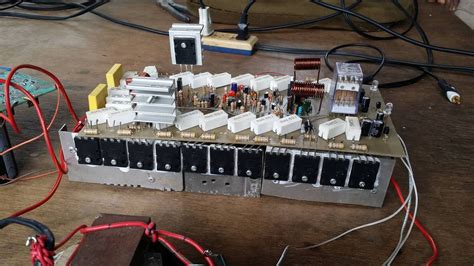 1600W High Power Amplifier Circuit complete PCB Layout - Electronic Circuit