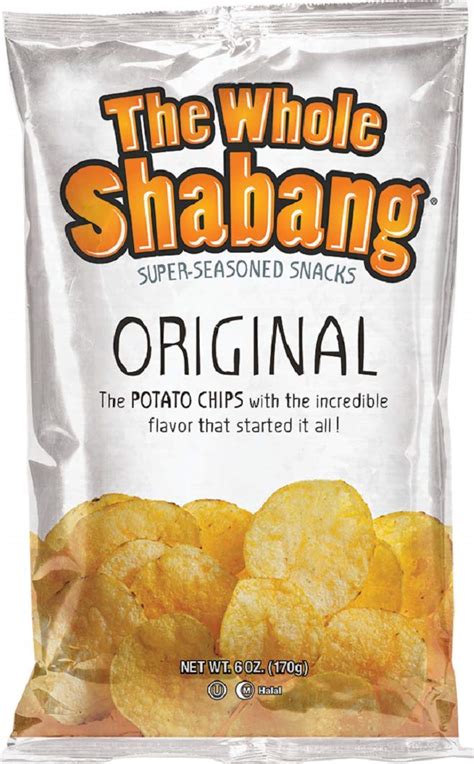 Amazon.com: The Whole Shabang Potato Chips - (1) - 6 oz. Bag : Grocery & Gourmet Food