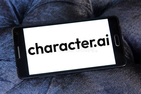 Character.ai logo editorial stock photo. Image of machine - 296985083