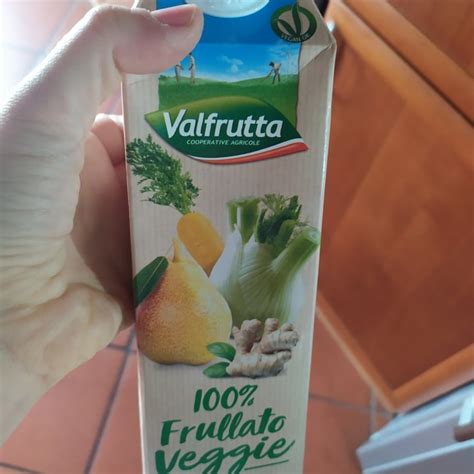 Valfrutta 100 Frullato Veggie Pera Finocchi Zenzero Review Abillion