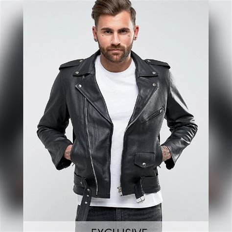 Men's Leather Jacket #2803NZ | ubicaciondepersonas.cdmx.gob.mx