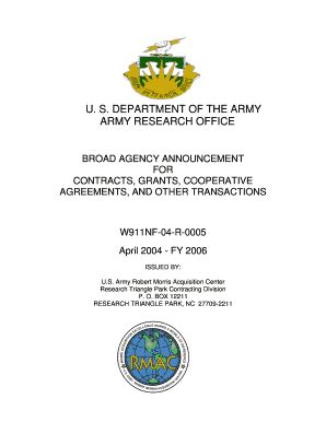 Fillable Online Arl Army Arobaa Doc Arl Army Fax Email Print