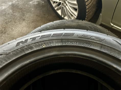 Шины на лето NITTO NT555 G2 215/55 R17 — Toyota Camry (XV30), 2,4 л ...