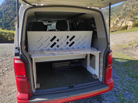 Meuble lit VW T5 T6 Transporter Caravelle Sans matélas