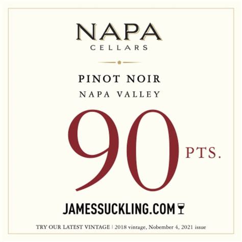 Napa Cellars Pinot Noir California Red Wine Ml Ml Frys Food